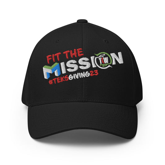 TeksGiving23 Black Flex Fit Hat