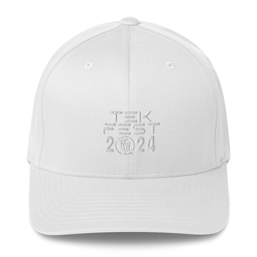 TEKFest24 WhiteOut FlexFit Hat