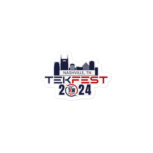 TEKFest24 Nashville Sticker