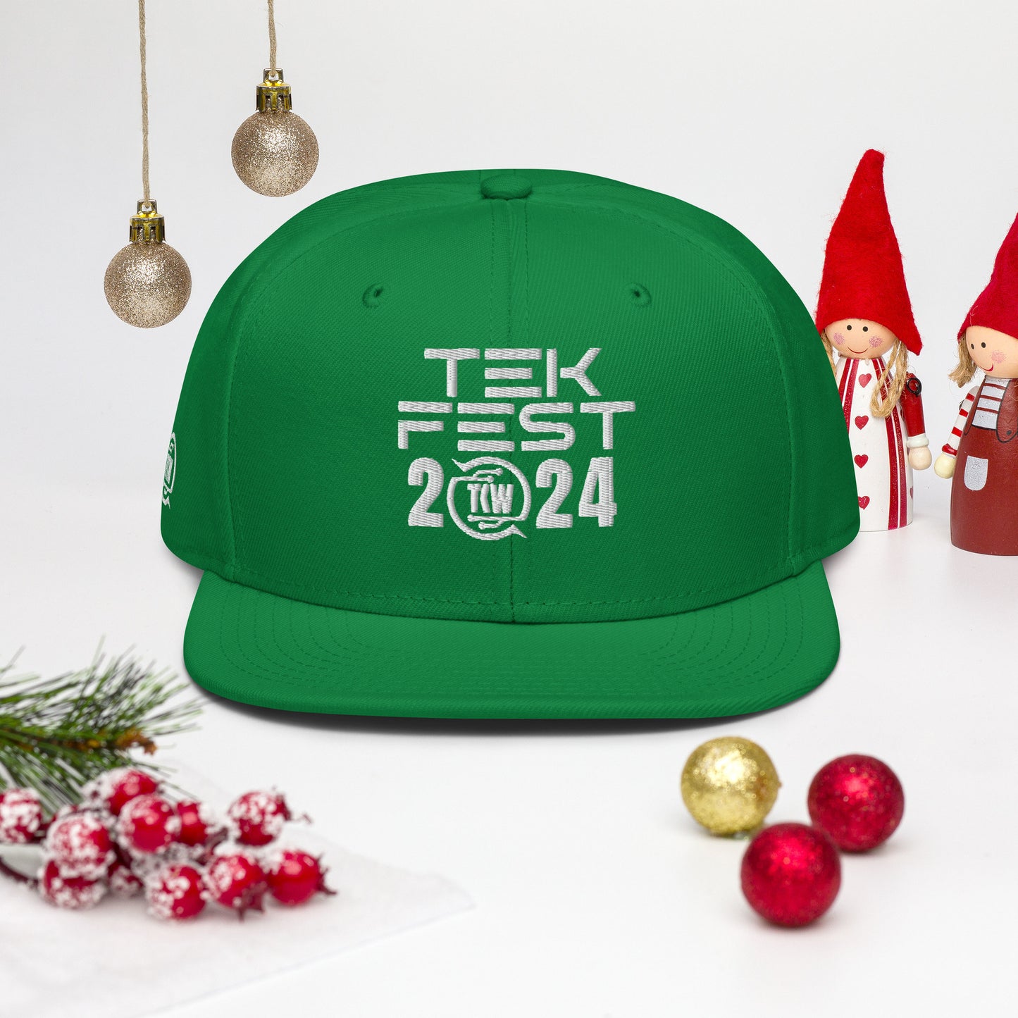 TEKFest24 SnapBack WhiteLogo Hat